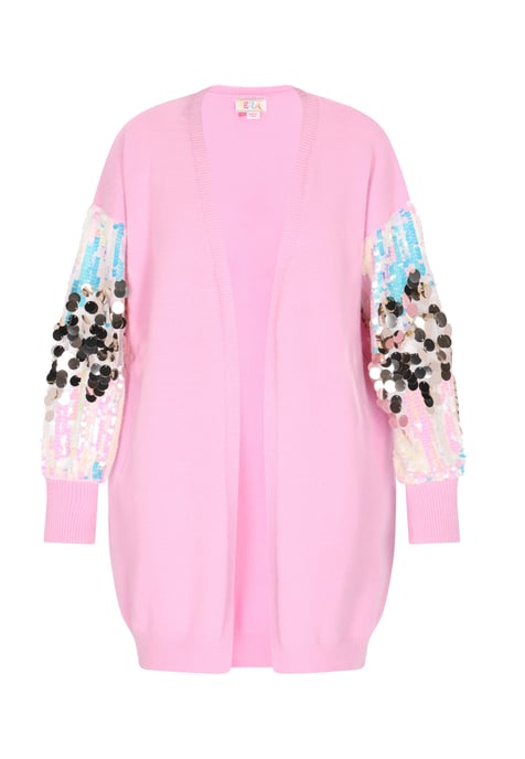 IZIA Strickjacke Damen verdammt rosa - Image 1