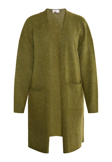 usha Langer Cardigan Damen oliv - Image 1