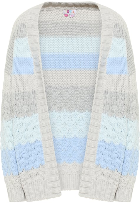 IZIA Offener Cardigan Damen hellgrau melange - Image 1