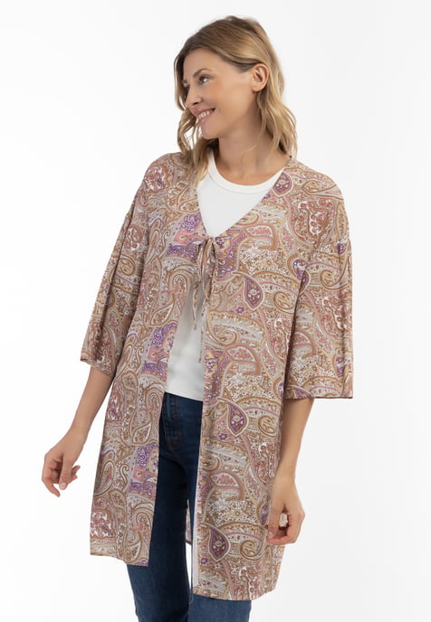 usha Kimono Damen mehrfarbige Flieger - Image 3