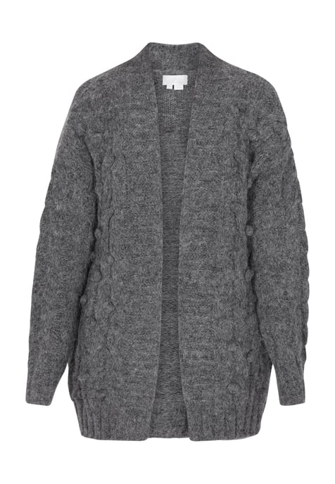 usha Strickjacke Damen Anthrazit-Melange - Image 1