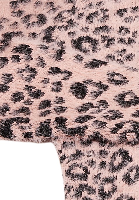 Faina Strickjacke Damen rosa/schwarz - Image 3