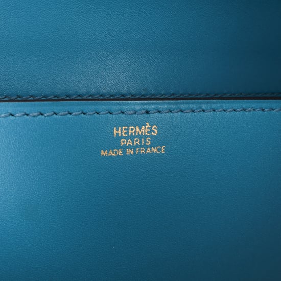 Hermès Leder-Clutch - Image 5