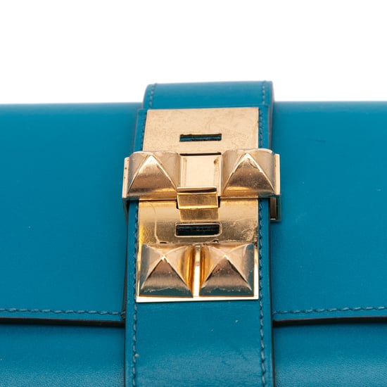 Hermès Leder-Clutch - Image 6