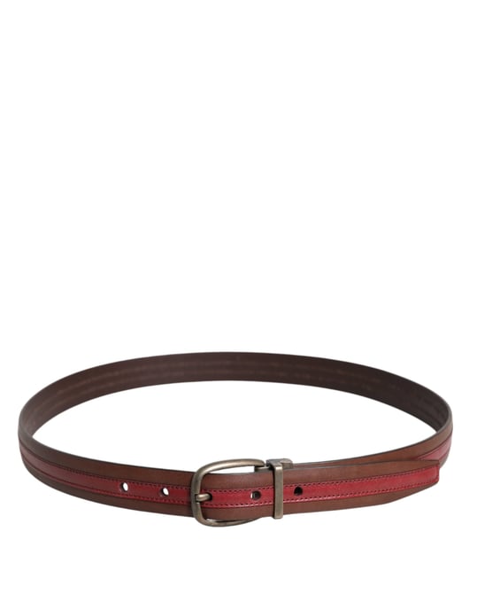 Leder Gürtel mit Metall Schnalle - Image 3