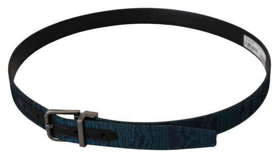 Blau gemusterter Gürtel, wendbares Design - Image 2