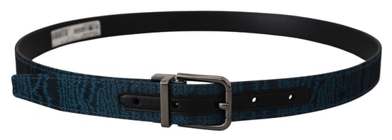 Blau gemusterter Gürtel, wendbares Design - Image 4