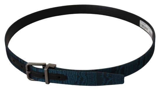 Blau gemusterter Gürtel, wendbares Design - Image 5