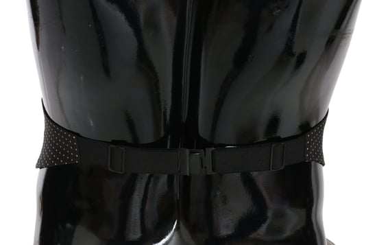 Dolce Gabbana Piqué-Weste mit schwarzen Punkten - Image 2