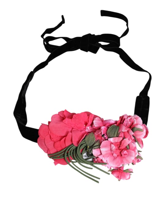 Blühendes Samt-Choker-Halsband - Image 3