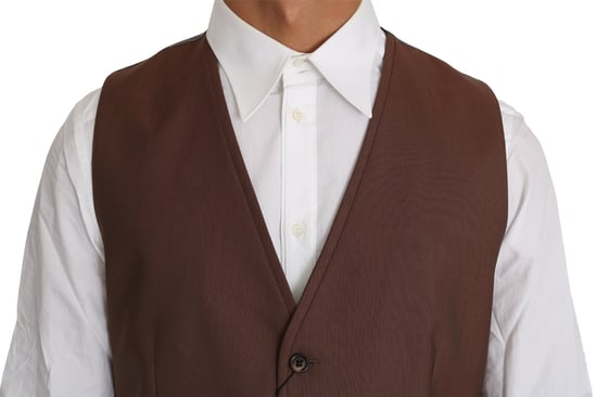 Braune Wollweste Tsh2649 - Image 3