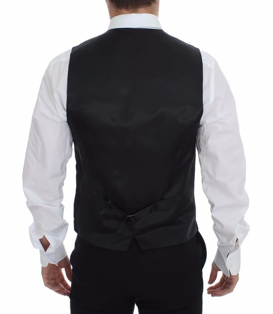 Grau gestreifte Weste - Image 3