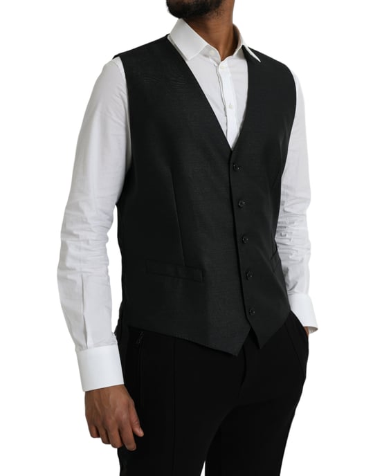Maßgeschneidertes V-Neck-Westenoberteil - Image 2