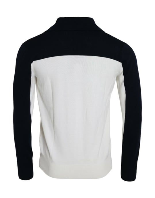 V-Ausschnitt Farbblock Sweater Sizilien 84 - Image 2