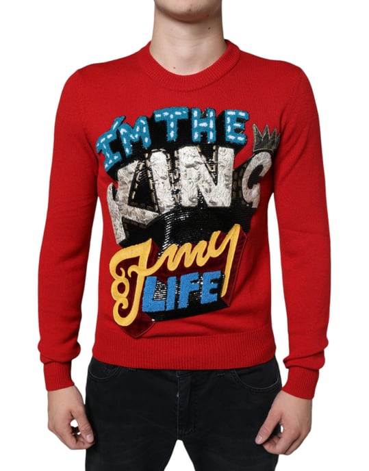 King Of My Life Crewneck-Pullover - Image 2