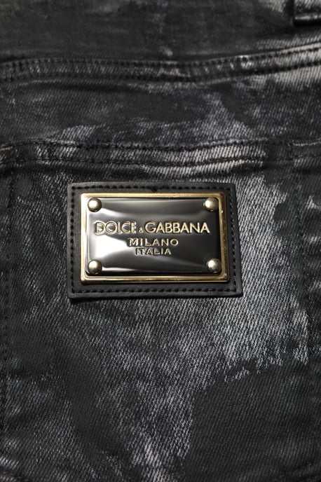 Nietenbesetzte Destroyed Jeans - Image 6