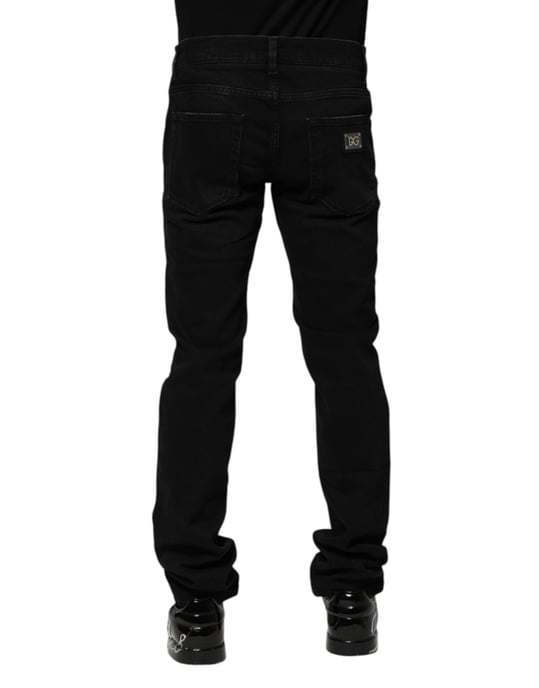 Abgenutzte Slim Fit Jeans - Image 4