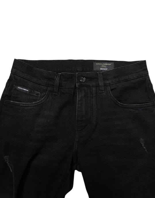 Abgenutzte Slim Fit Jeans - Image 5