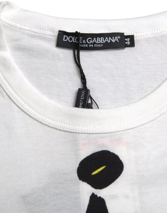 Dolce & Gabbana James Dean Royal Crown T‑Shirt - Weiß - Image 5