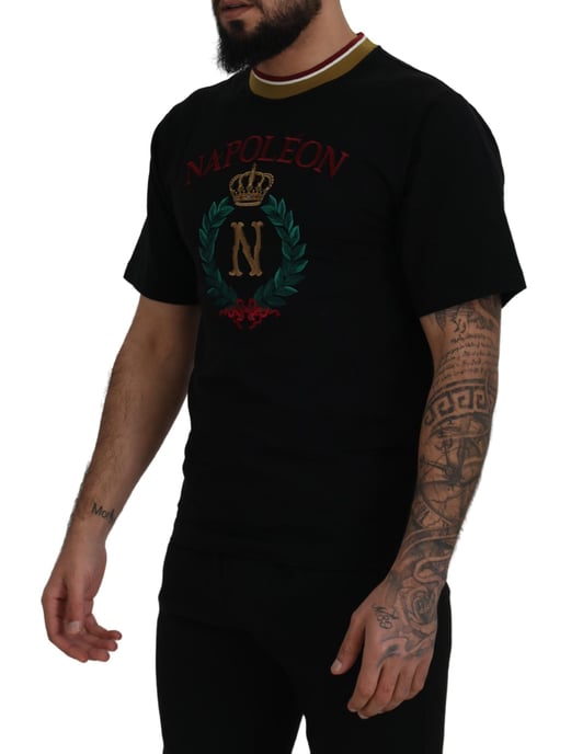 Napoleon T-Shirt mit gestickter Krone - Image 2