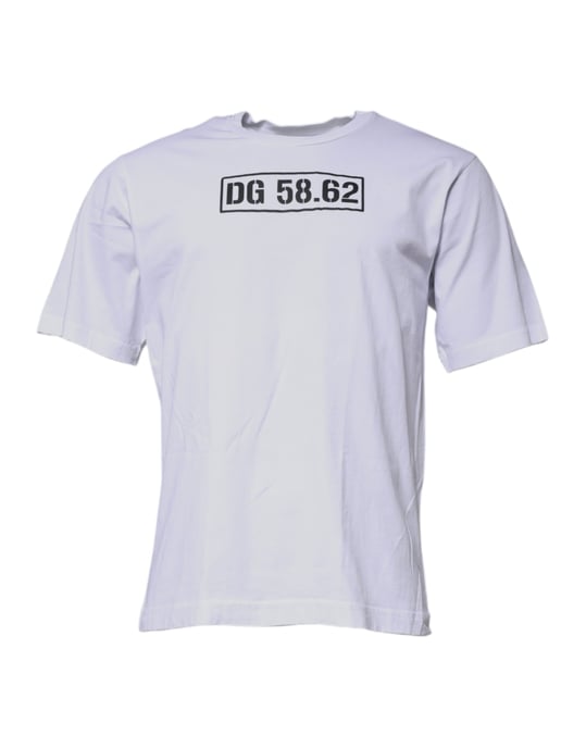 Crew-Neck Kurzarm-T-Shirt Dg 5862 - Image 1