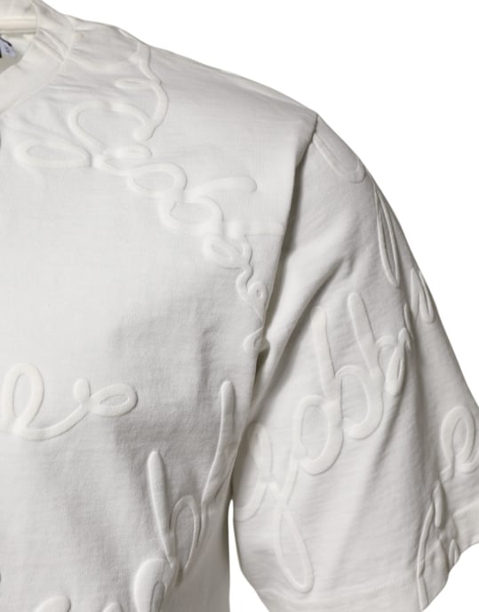 Prägung Logo T-Shirt mit kurzen Ärmeln - Image 3