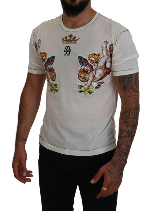 Lässiges T-Shirt mit Engel-Motiv - Image 5