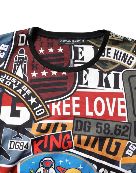 Collage-Patchwork-Grafik-T-Shirt - Image 5
