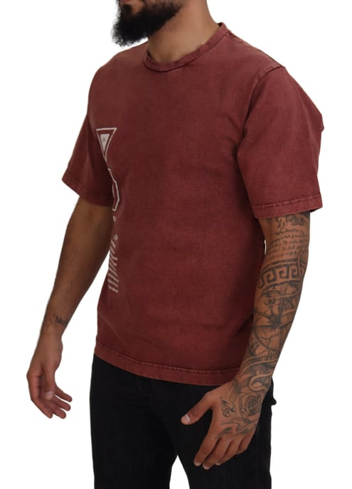 Grafik T-Shirt mit Stoppschild-Print - Image 2