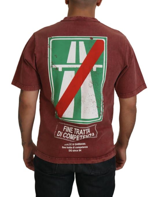 Grafik T-Shirt mit Stoppschild-Print - Image 3