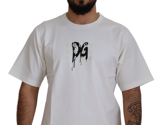 Dolce Gabbana Graffiti-Druck T-Shirt - Image 4