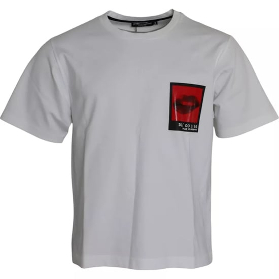 Lips Print T-Shirt Tsh86386 - Image 3