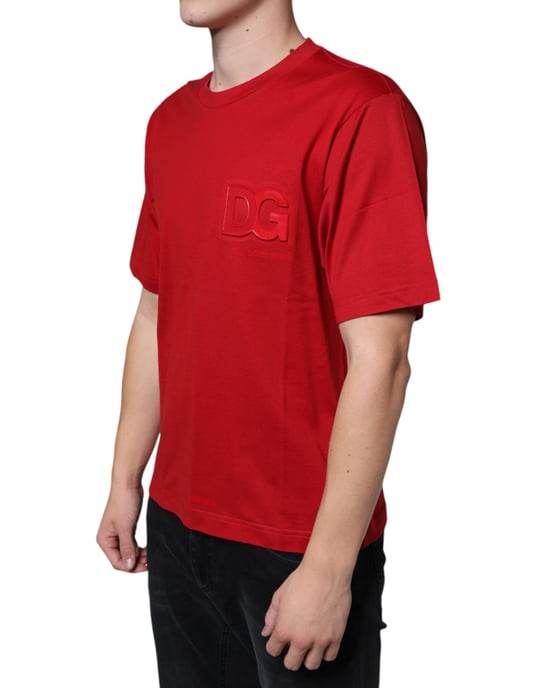 Dg Logo T-Shirt Rot - Image 3