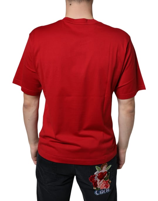 Dg Logo T-Shirt Rot - Image 4