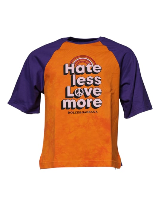 Hass weniger, liebe mehr Tiedye T-Shirt - Image 2