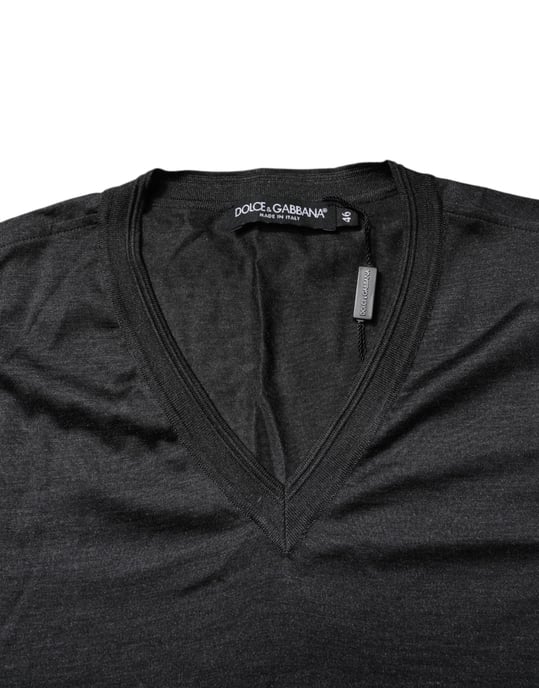 V-Ausschnitt Kurzarm-T-Shirt - Image 6