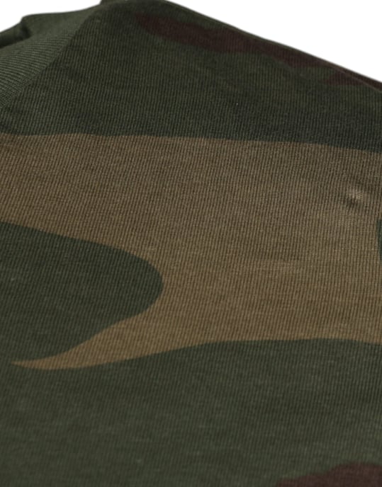 Tarnmuster T-Shirt mit kurzen Ärmeln und Rundhalsausschnitt - Image 3