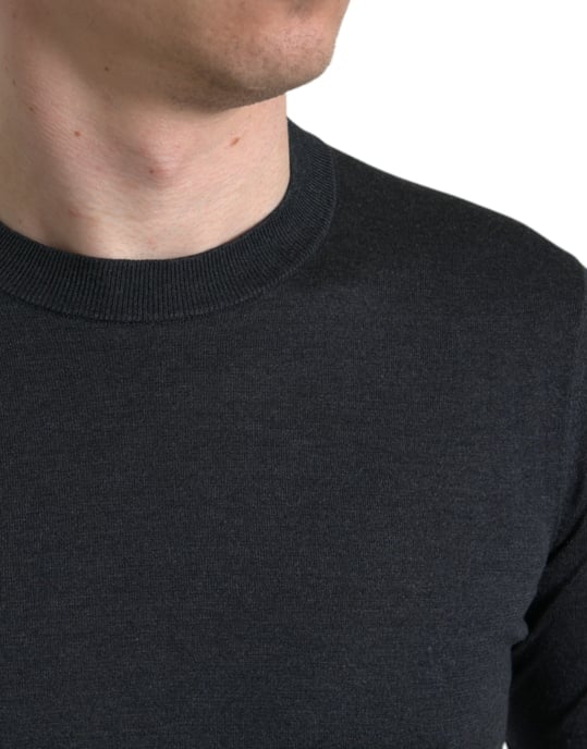 Crew-Neck Strick-T-Shirt Tsh84602 - Image 4