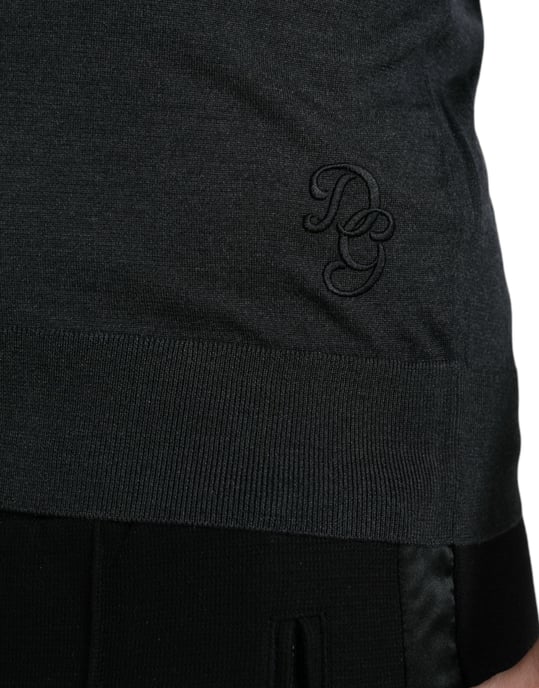 Crew-Neck Strick-T-Shirt Tsh84602 - Image 6