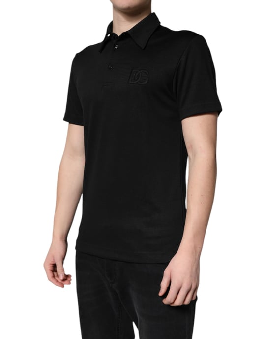 Dg Polo-Shirt mit gesticktem Logo - Image 3
