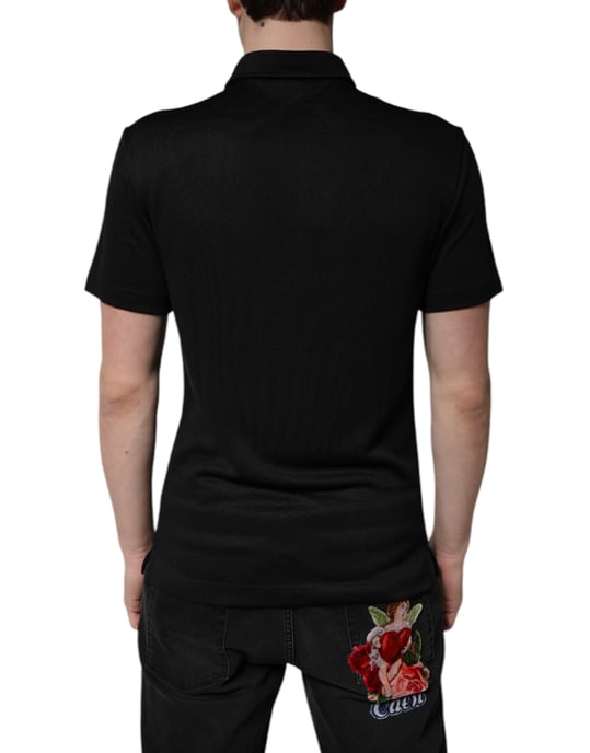 Dg Polo-Shirt mit gesticktem Logo - Image 4