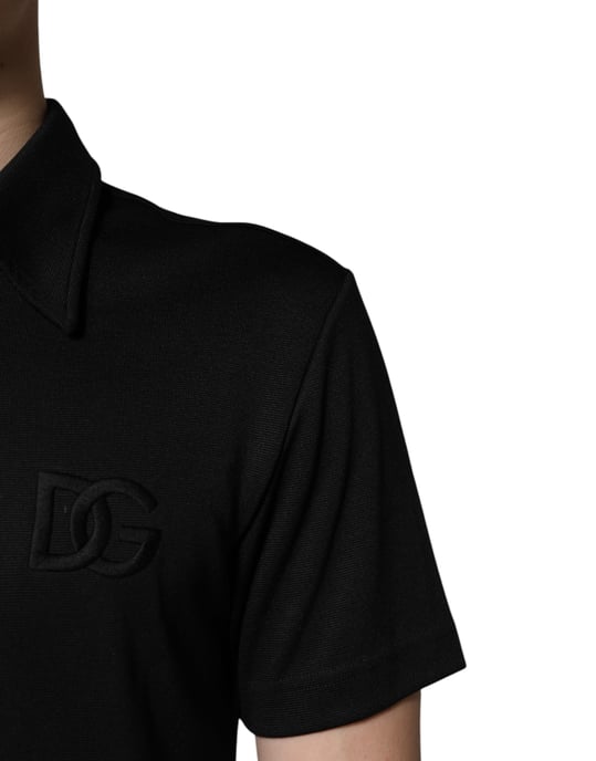 Dg Polo-Shirt mit gesticktem Logo - Image 5