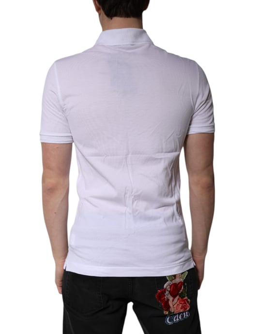 Kurzarm-Polohemd mit Patch-Detail - Image 4