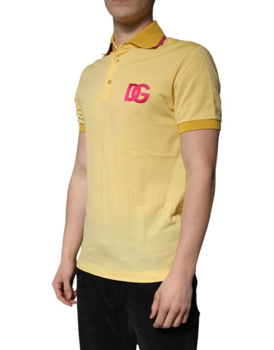 DG Polo-Shirt mit gesticktem Logo - Image 3
