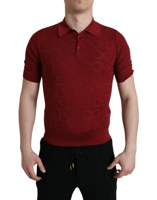 Präge-Logo Polo-Shirt - Image 1