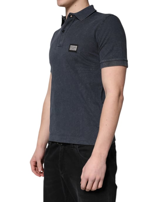 Klassisches Polohemd mit Metal-Logo - Image 3