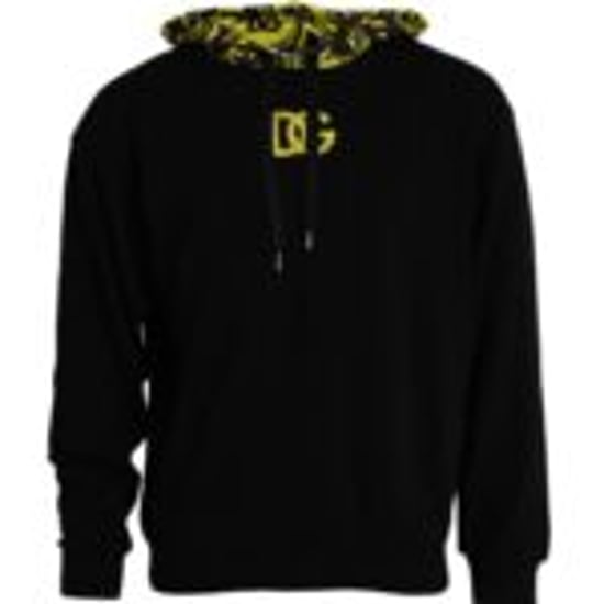 Dolce & Gabbana Kapuzensweatshirt mit DG-Muster - Schwarz - Image 2