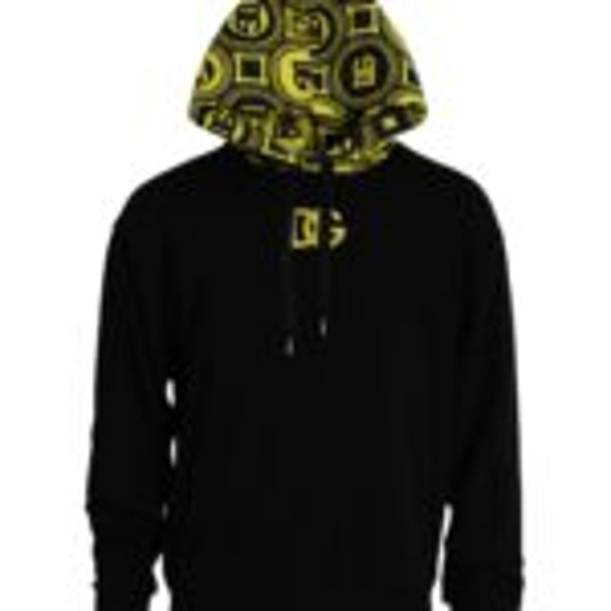Dolce & Gabbana Kapuzensweatshirt mit DG-Muster - Schwarz - Image 3