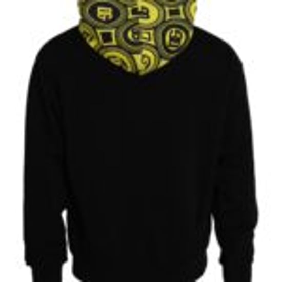 Dolce & Gabbana Kapuzensweatshirt mit DG-Muster - Schwarz - Image 4