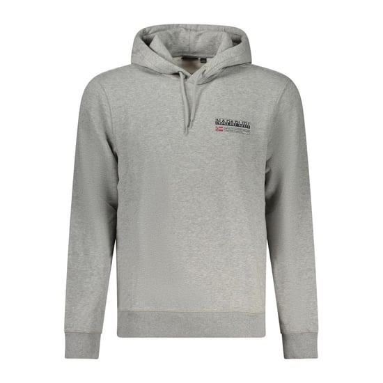 Boxy Hoodie Grau Melange - Image 1